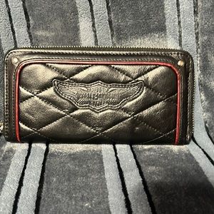 Harley Davidson accordion wallet